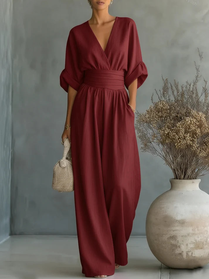 LUMIÈRE Jumpsuit – Elegant, Figur schmeichelnd