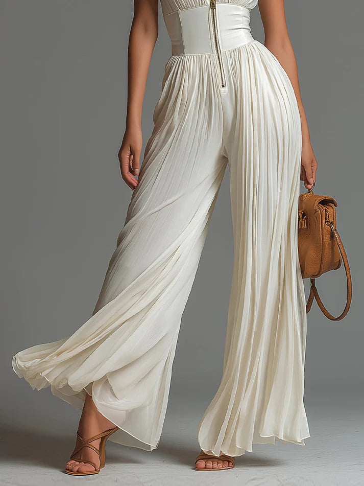 ALICA - Essential Jumpsuit Weiß