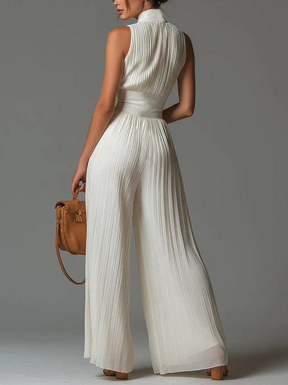 ALICA - Essential Jumpsuit Weiß