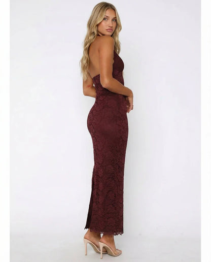 Lace Me Maxikleid